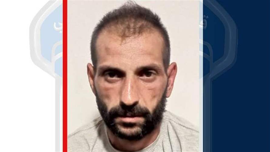 قوى الأمن تعمّم صورة موقوف بجرم سرقة