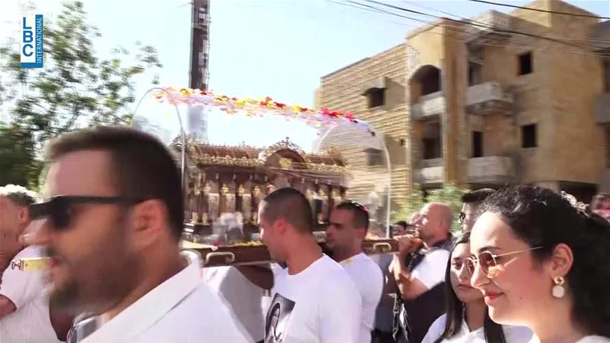 ذخائر القديسة تيريزيا تستكمل جولتها في لبنان...