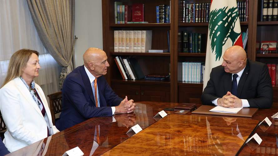In pictures: President Aoun meets US envoy Tom Barrack