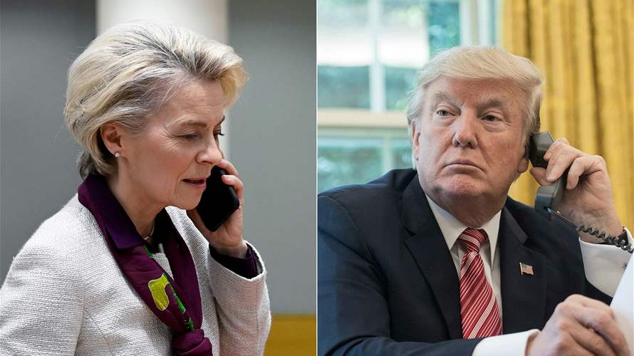EU chief, Trump had 'good exchange' by phone Sunday