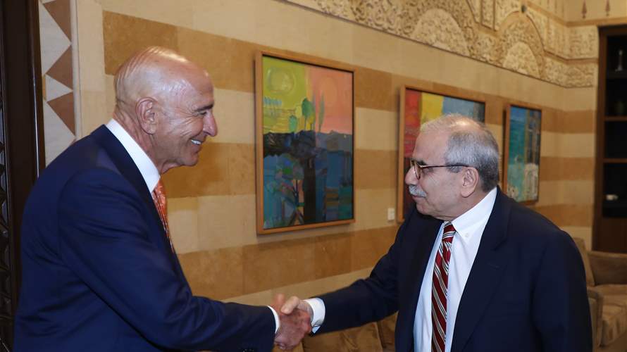 PM Salam after meeting Tom Barrack: Hezbollah committed to Taif, Israeli withdrawal a priority