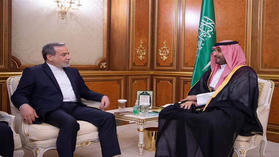 ولي العهد السعودي التقى عراقجي... وهذا ما جرى بحثه