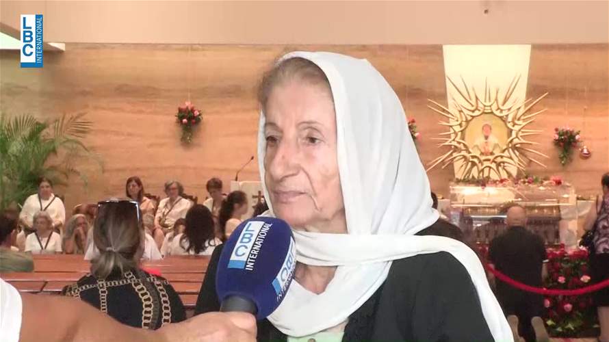 الحازمية تحتضن ذخائر القديسة تيريز الطفل يسوع ليومين