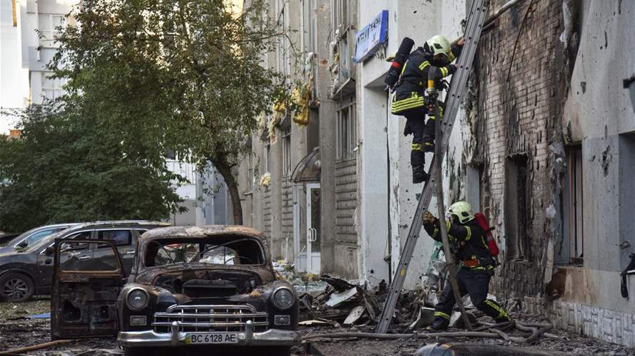 Russia's drones and missile barrage targets Ukraine's west, kills two