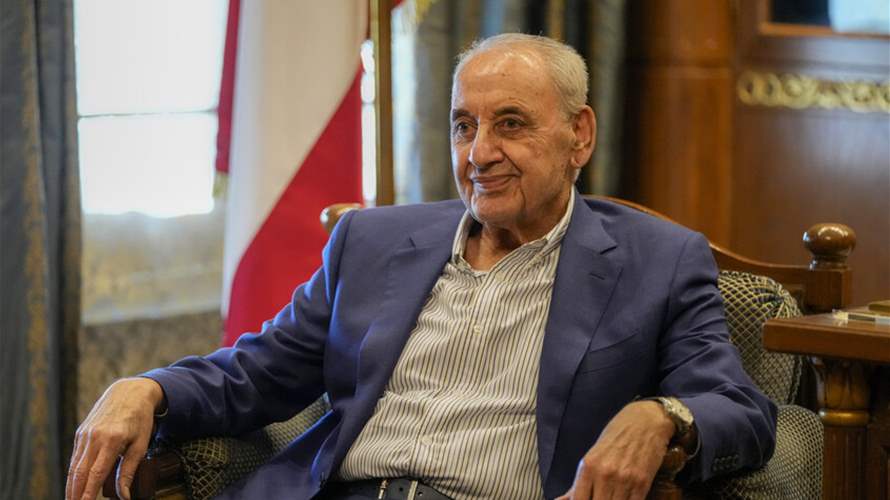 Speaker Berri meets Kuwait’s Interior Minister and several Ambassadors in Beirut