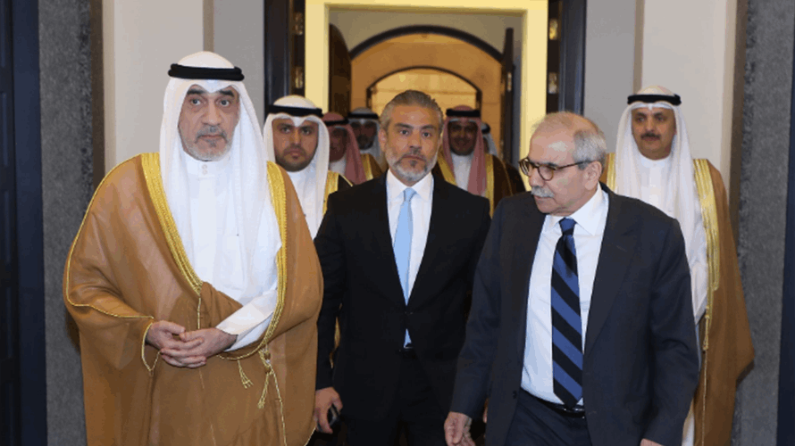 Lebanon and Kuwait discuss strengthening ties, joint committee in Grand Serail talks