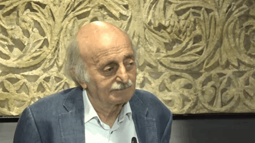 Walid Jumblatt reaffirms Syria's unity, says Israeli threats cannot continue indefinitely