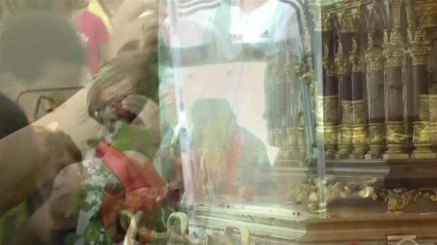 في بكفيا وعين الخروبة إجتمعت ذخائر القديسة تيريز بالمؤمنين