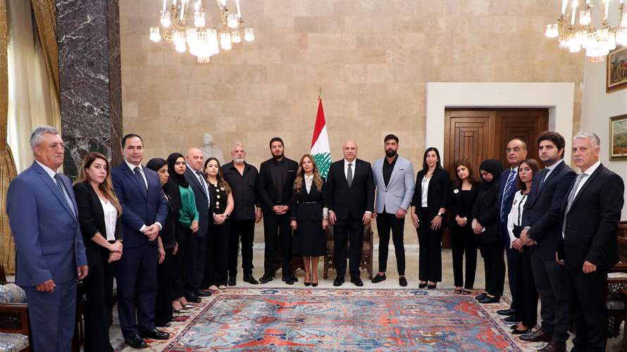 President Aoun pledges justice for Beirut blast victims, vows accountability