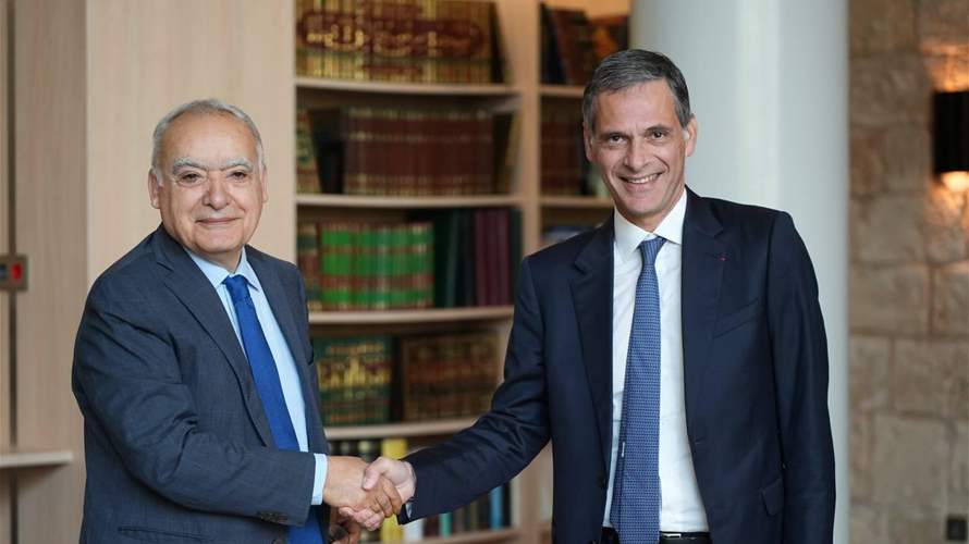 سلامة استقبل رودولف سعادة ومبادرة دعم من مجموعة CMA CGM لإعادة تأهيل مجموعة المكتبة الوطنية