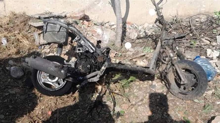 Israeli airstrike on motorcycle in South Lebanon's Yohmor al-Shaqif kills one 
