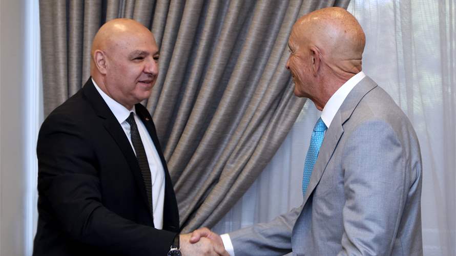 Lebanon’s President Aoun meets US envoy Tom Barrack 