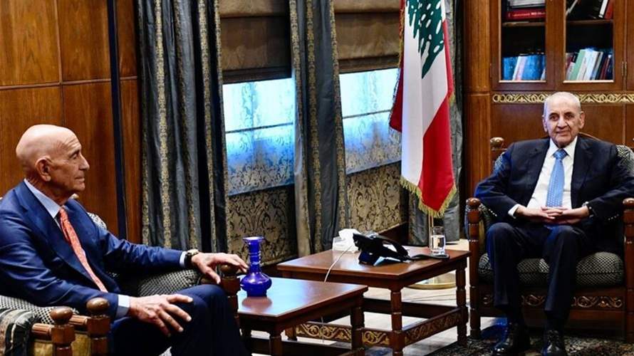 معلومات "النهار”: ردّ بري على الورقة الأخيرة لبرّاك يعكس موقفًا لبنانيًا جامعًا