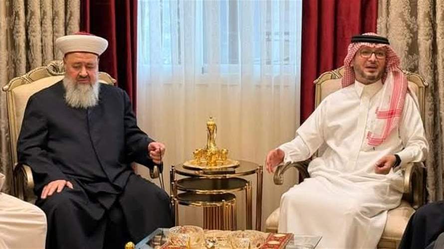  السفير السعوديّ يلتقي القاضي الشرعي في طرابلس