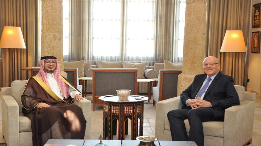 Saudi Ambassador visits Tripoli as Mikati stresses Lebanese unity and Arab support