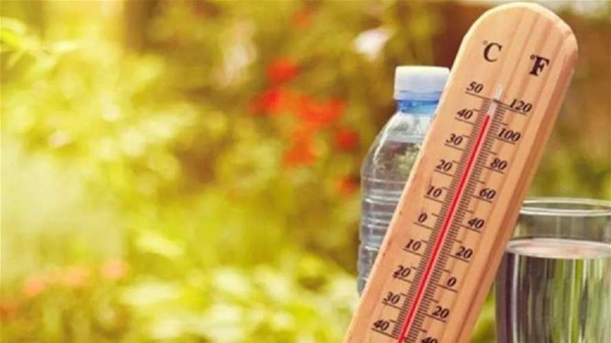 درجات الحرارة تتخطى معدلاتها الموسمية 