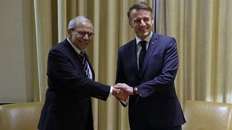 PM Salam thanks Macron for France's commitment to assisting Lebanon, renewing UNIFIL mandate