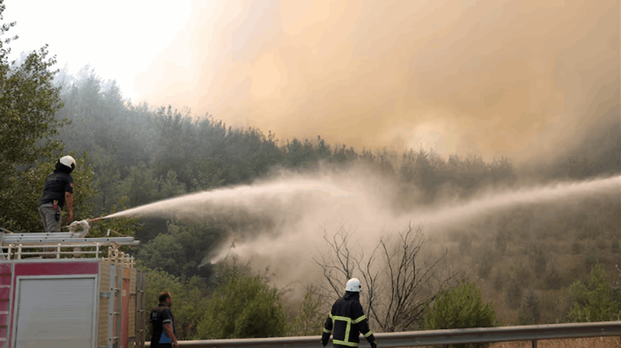 Firefighters struggle to contain wildfires in heatwave-struck Turkey and Cyprus