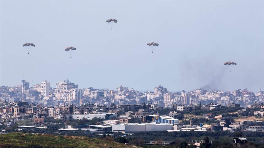 إسرائيل تقول إنه سيتم استئناف عمليات إسقاط المساعدات جوا في غزة