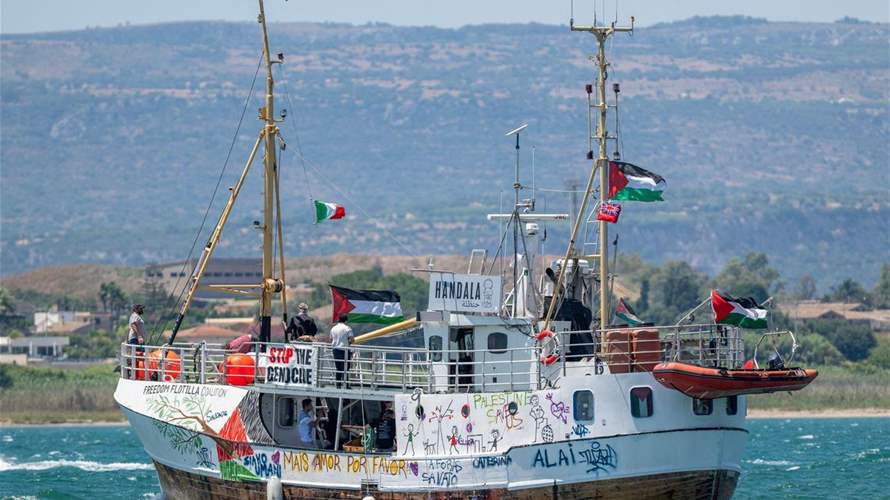 Activist boat Handala seized off Gaza, brought to Israel