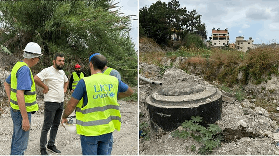 مياه لبنان الجنوبي تواصل تأهيل خط الصرف الصحي في عين الدلب وصولًا إلى محطة سينيق