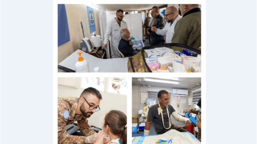 "اليونيفيل": مساعدات صحية لـ3000 مدنيّ جنوبيّ من القطاع الغربيّ