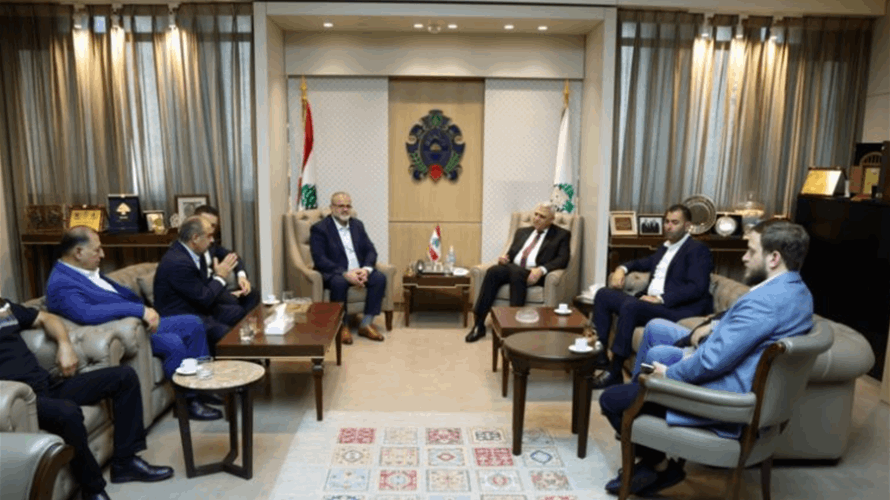 إتحاد نقابات الأفران والمخابز زار اللواء شقير عارضًا لواقع عمال القطاع