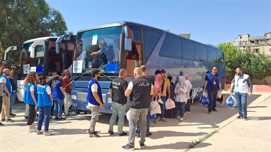 Return plan takes off: First convoy of Syrian refugees returns from Lebanon 