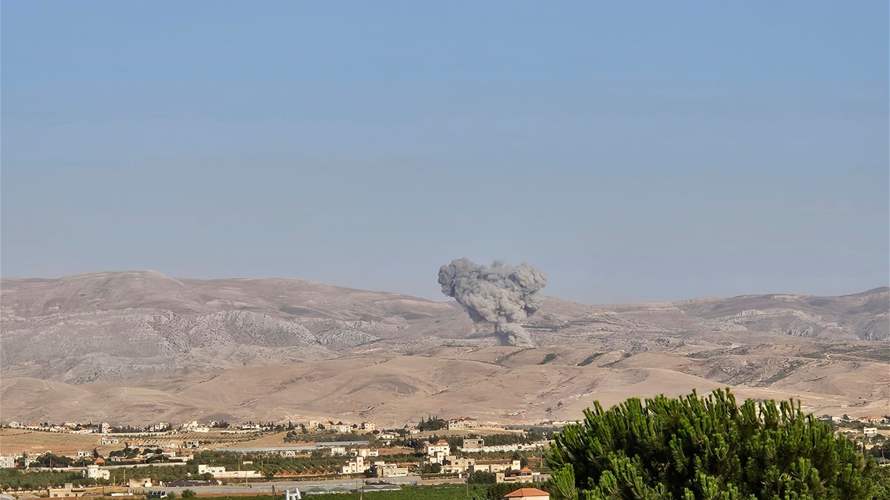 Israel strikes eastern Lebanon mountains and Brital