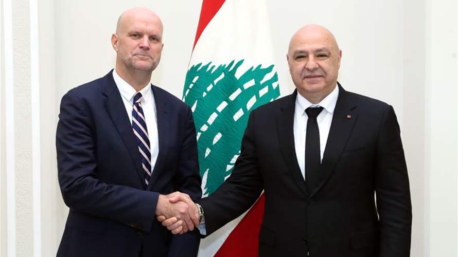 رئيس الجمهورية إستقبل مدير المفوضية العليا لشؤون اللاجئين التابعة للأمم المتحدة مودعًا