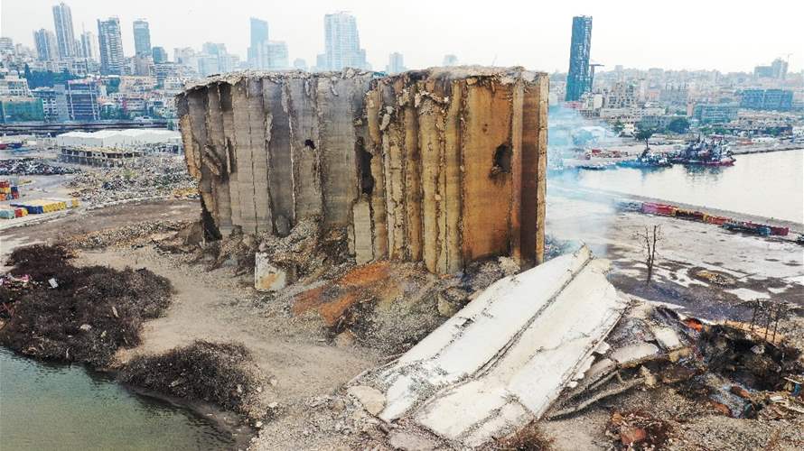Culture Minister signs decision to list Beirut Port silos as historic site