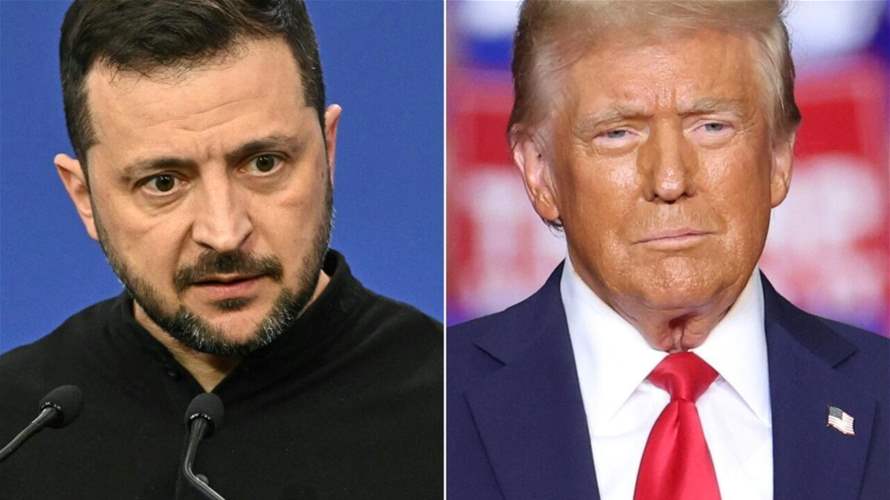 زيلينسكي بحث مع ترامب العقوبات على روسيا 