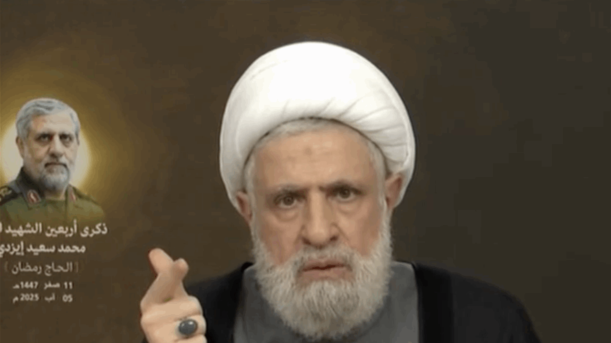 Hezbollah's Qassem: Lebanon's interest lies in restoring sovereignty, while Israel's interest is in weakening Lebanon