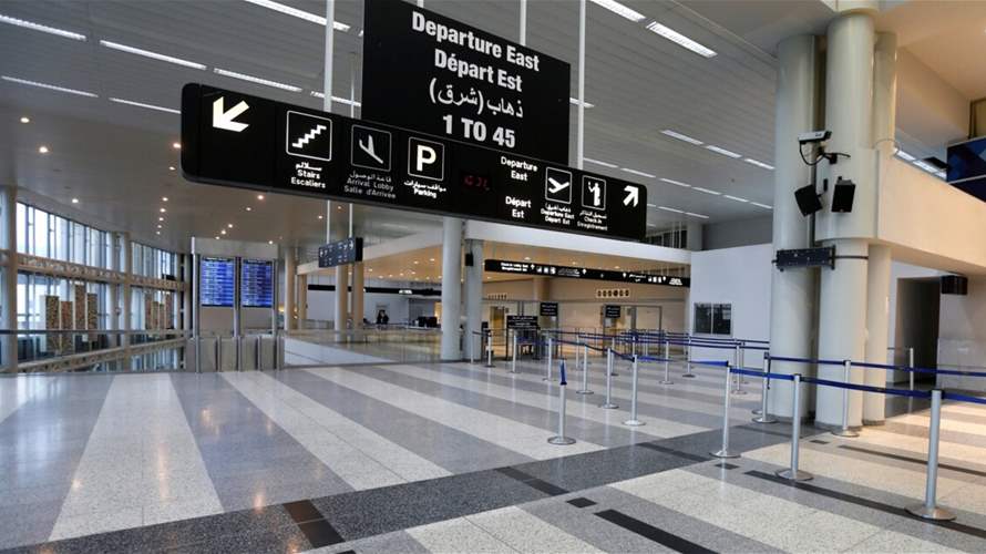Beirut Airport sees sharp rise in passenger traffic in July 2025