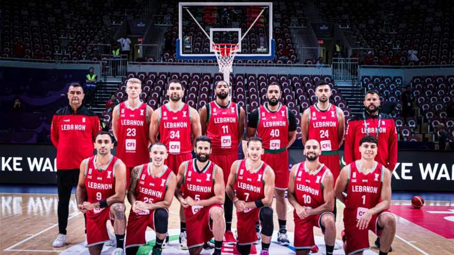 كأس آسيا بكرة السلة: فوز لبنان على قطر 