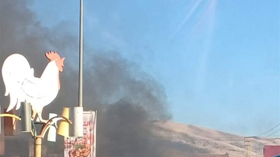 Vehicle targeted in attack on Masnaa–Sham road (Video) 