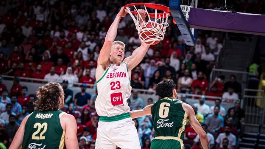 كأس آسيا في كرة السلة: فوز أستراليا على لبنان 