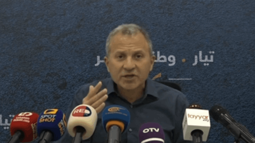 MP Bassil says Lebanon must withdraw from 'axis conflict,' state must have exclusive arms control 