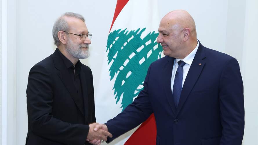 Lebanon wants to strengthen relations with Iran while preserving national sovereignty, President Aoun tells Larijani