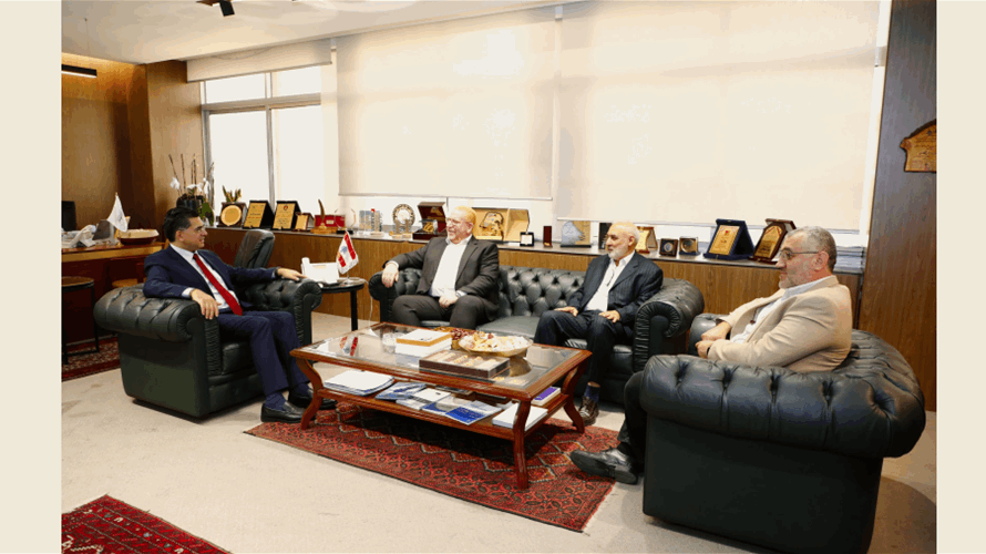 مرقص بحث ووفد "الجماعة الاسلامية" شؤوناً اعلامية ووطنية