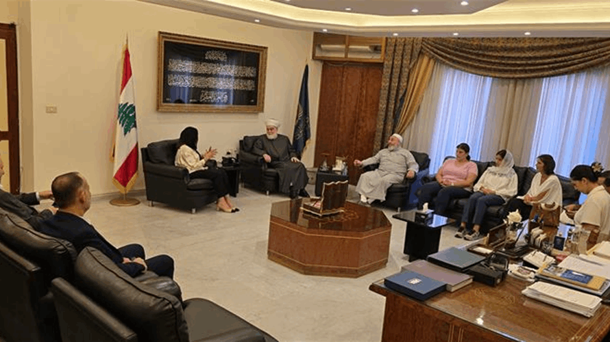 مفتي طرابلس عرض مع السيد الوضع الإجتماعي والإنمائي في المدينة