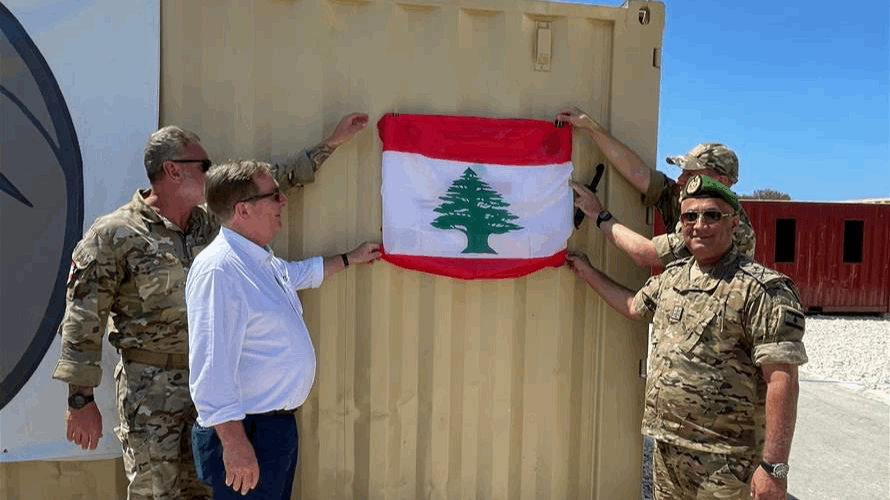UK Ambassador opens upgraded Lebanese Army training facility in Zahrani