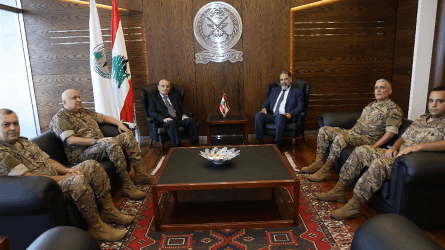 وزير الدفاع إستقبل رئيس مصلحة التعليم الخاص ورئيس الأركان: العمل على حل جذري لأقساط المدارس الخاصة لأولاد العسكريين