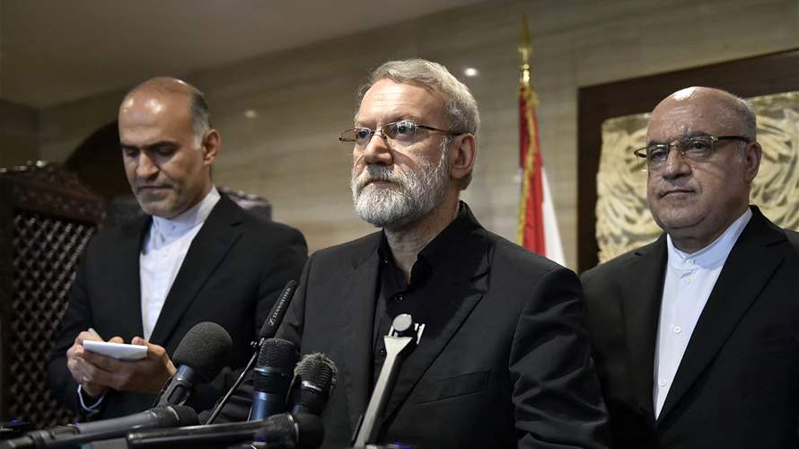 Iran’s Larijani says Hezbollah remains a strategic asset, pledges continued support