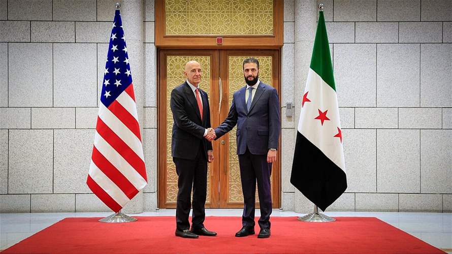 LBCI sources: US Envoy Tom Barrack to meet Syrian President ahead of Beirut visit