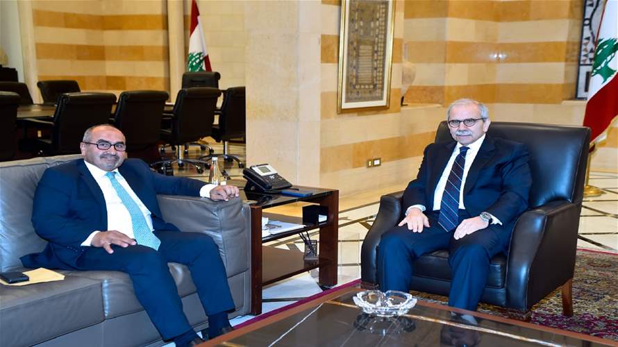 بلال الحشيمي بعد لقائه سلام: القرار المتعلق بحصر السلاح بيد الدولة يُعتبر خطوة أساسية وضرورية
