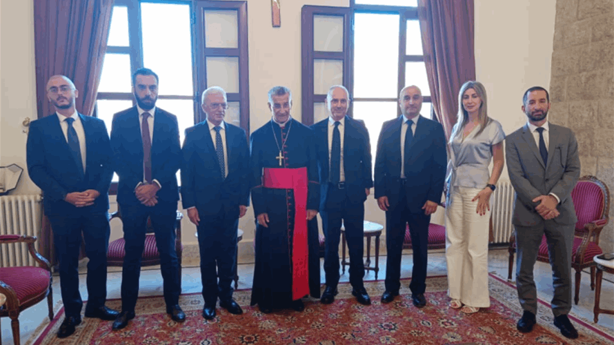 الراعي إستقبل وفد حركة "التغيير" وزوارًا