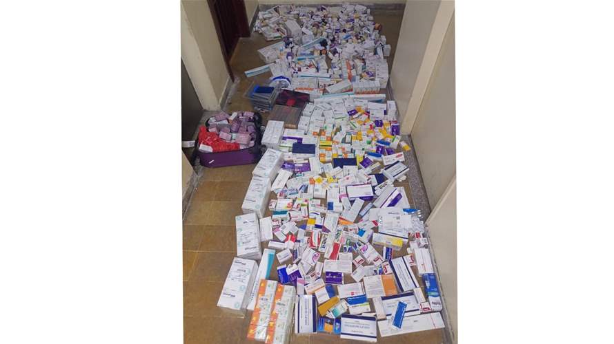 في الأوزاعي... ضبط كمية من الأدوية المهربة داخل شقة سكنية وتوقيف أحد المتورطين