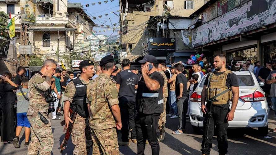 مديرية المخابرات طاردت مطلوبًا خطيرًا في مخيم برج البراجنة
