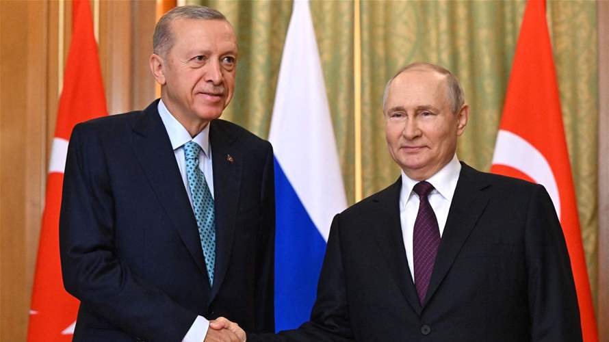 Putin meets Turkey's Erdogan in China: Kremlin